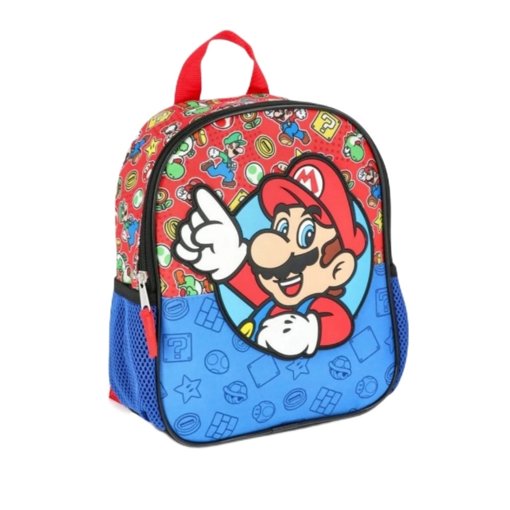 Super Mario Kids 11'' Mini Backpack